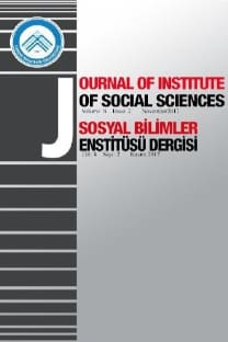 Çankırı Karatekin Üniversitesi Sosyal Bilimler Enstitüsü Dergisi-Cover