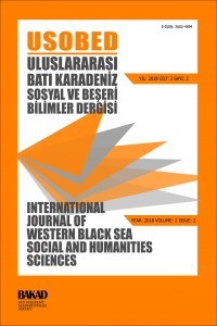 Uluslararası Batı Karadeniz Sosyal ve Beşeri Bilimler Dergisi-Cover