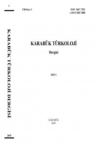 Karabük Türkoloji Dergisi-Cover