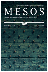 MESOS Disiplinlerarası Ortaçağ Çalışmaları Dergisi-Cover