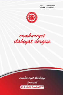 Cumhuriyet İlahiyat Dergisi-Cover