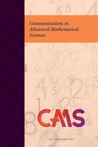 Communications in Advanced Mathematical Sciences-Cover