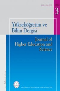 Yükseköğretim ve Bilim Dergisi-Cover