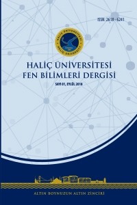 Haliç Üniversitesi Fen Bilimleri Dergisi-Cover