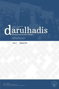 Darulhadis İslami Araştırmalar Dergisi-Cover