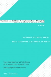 Toplum ve Kültür Araştırmaları Dergisi-Cover