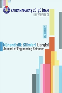 Kahramanmaraş Sütçü İmam Üniversitesi Mühendislik Bilimleri Dergisi-Cover