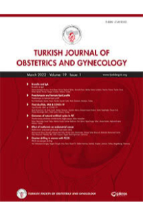 Turkish Journal of Obstetrics and Gynecology-Cover