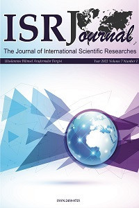 The Journal of International Scientific Researches-Cover
