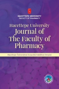 Hacettepe Üniversitesi Eczacılık Fakültesi Dergisi-Cover