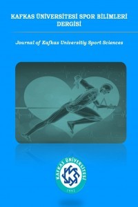 Kafkas Üniversitesi Spor Bilimleri Dergisi-Cover