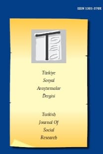 Türkiye Sosyal Araştırmalar Dergisi-Cover