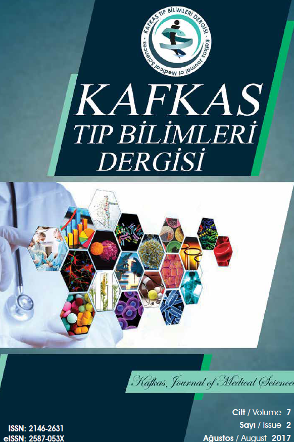 Kafkas Journal of Medical Sciences-Cover