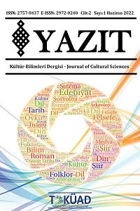 YAZIT Kültür Bilimleri Dergisi-Cover