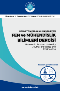 Necmettin Erbakan Üniversitesi Fen ve Mühendislik Bilimleri Dergisi-Cover