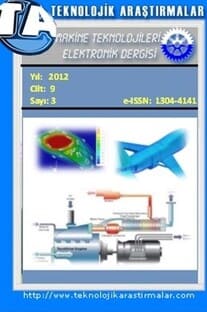 Makine Teknolojileri Elektronik Dergisi (elektronik)-Cover
