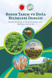 Bozok Tarım ve Doğa Bilimleri Dergisi-Cover