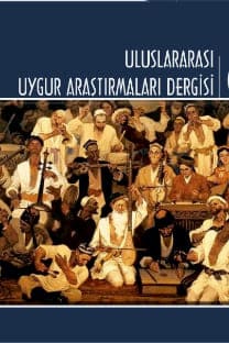 Uluslararası Uygur Araştırmaları Dergisi-Cover