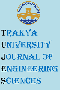 Trakya Üniversitesi Mühendislik Bilimleri Dergisi-Cover