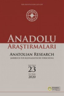 Anadolu Araştırmaları-Cover