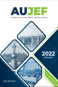 Anadolu Üniversitesi Eğitim Fakültesi Dergisi-Cover
