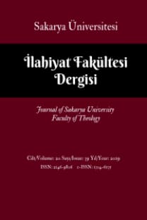 Sakarya Üniversitesi İlahiyat Fakültesi Dergisi-Cover