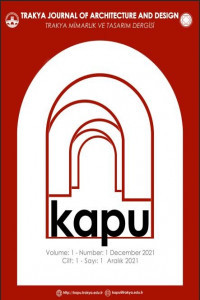 KAPU Trakya Mimarlık ve Tasarım Dergisi-Cover
