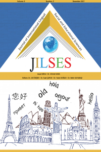 The Journal of International Lingual Social and Educational Sciences-Cover