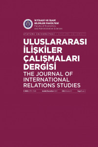 Uluslararası İlişkiler Çalışmaları Dergisi-Cover