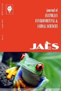Journal of Anatolian Environmental and Animal Sciences-Cover