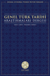 Genel Türk Tarihi Araştırmaları Dergisi-Cover