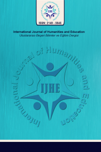 Uluslararası Beşeri Bilimler ve Eğitim Dergisi-Cover