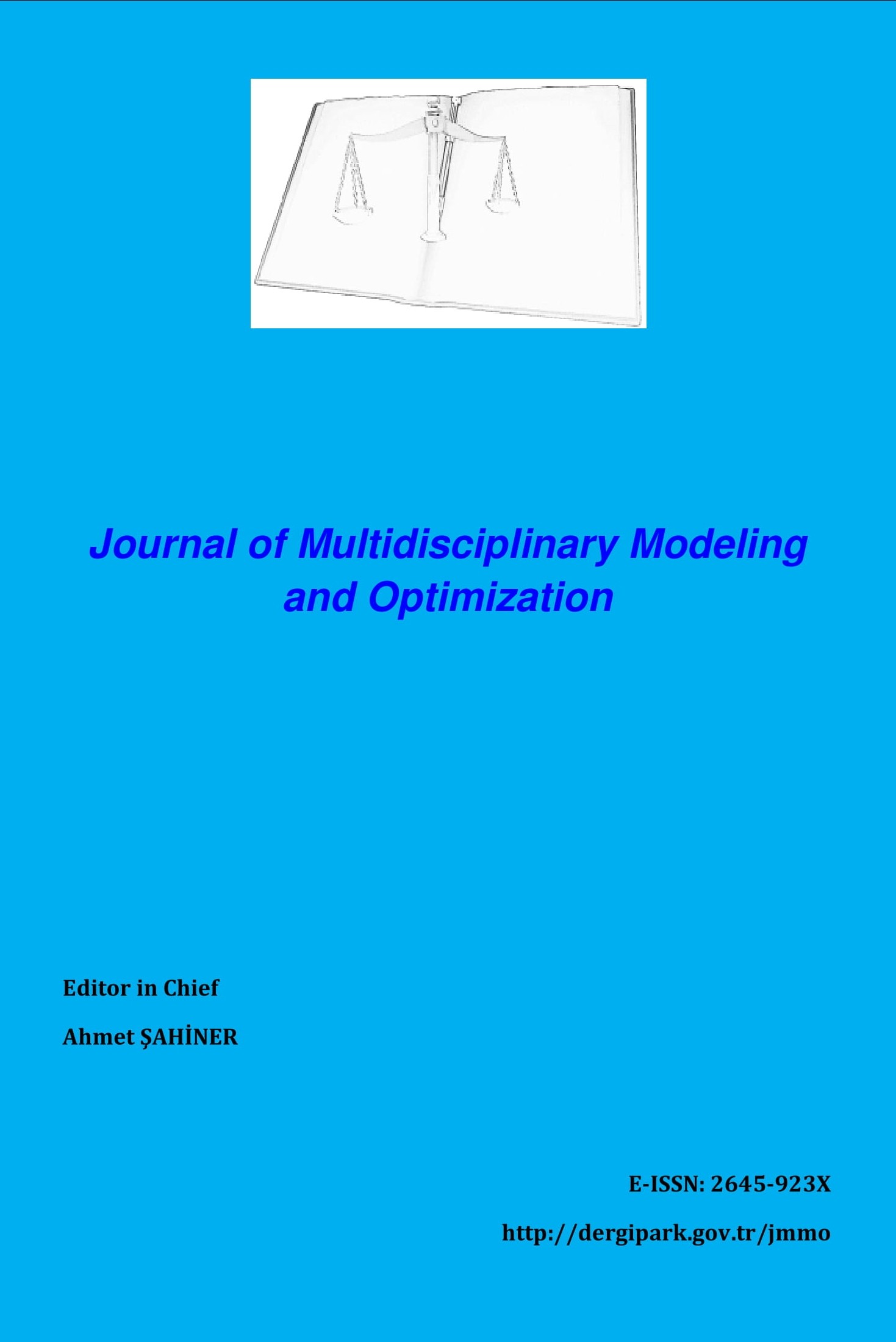Journal of Multidisciplinary Modeling and Optimization-Cover