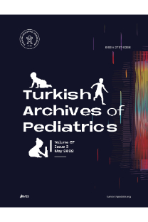 Turkish archives of pediatrics (Online)-Cover