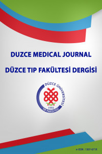 Düzce Tıp Fakültesi Dergisi-Cover