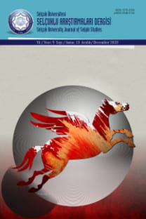 Selçuk Üniversitesi Selçuklu Araştırmaları Dergisi-Cover