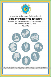 Kırşehir Ahi Evran Üniversitesi Ziraat Fakültesi Dergisi-Cover