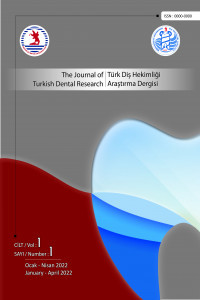 Türk Diş Hekimliği Araştırma Dergisi-Cover