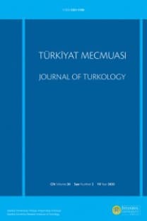 Türkiyat Mecmuası-Cover