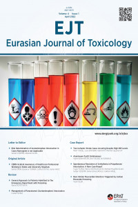 Eurasian Journal of Toxicology-Cover