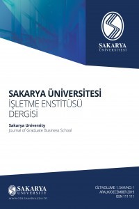 Sakarya Üniversitesi İşletme Enstitüsü Dergisi-Cover