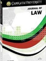 Cankaya University Journal of Law-Cover