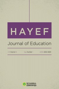 HAYEF Journal of Education-Cover