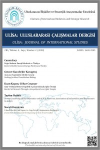 Ulisa: Uluslararası Çalışmalar Dergisi-Cover