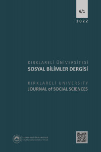 Kırklareli Üniversitesi Sosyal Bilimler Dergisi-Cover