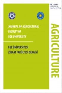 Ege Üniversitesi Ziraat Fakültesi Dergisi-Cover