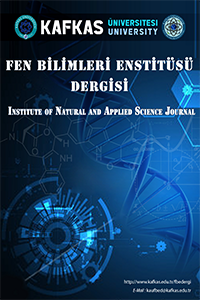 Kafkas Üniversitesi Fen Bilimleri Enstitüsü Dergisi-Cover