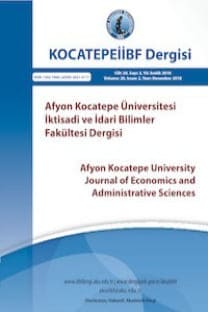 Afyon Kocatepe Üniversitesi İktisadi ve İdari Bilimler Fakültesi Dergisi-Cover