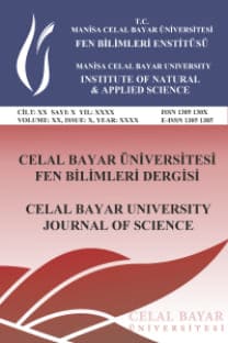 Celal Bayar Üniversitesi Fen Bilimleri Dergisi-Cover