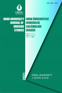 Ordu Üniversitesi Hemşirelik Çalışmaları Dergisi-Cover